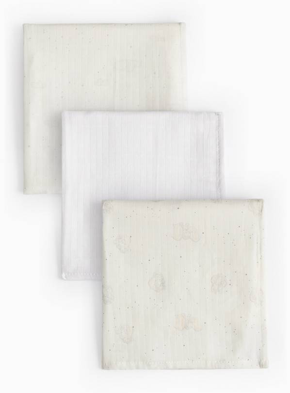 Disney Dumbo Muslin Cloths 3 Pack One Size